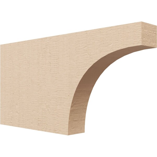 Ekena Millwork 2in. W x 8in. H x 16in. L Huntington Woodgrain TimberThane Rafter Tail, Primed Tan RFTUR02X08X16HUNRCPR - main